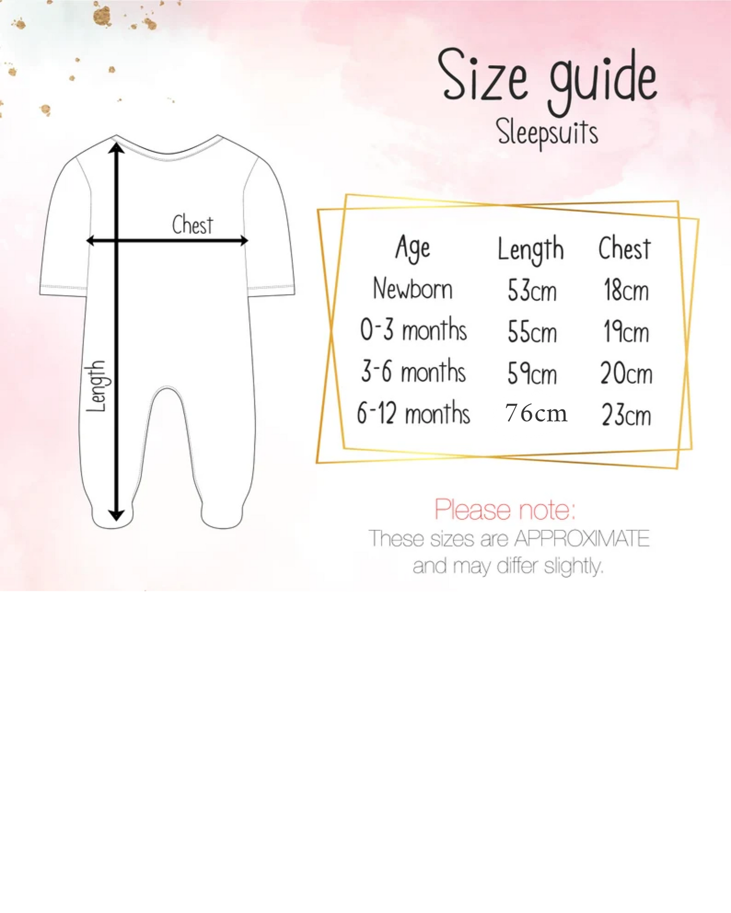 Personalised New Baby Sleepsuit, Vest & Bib