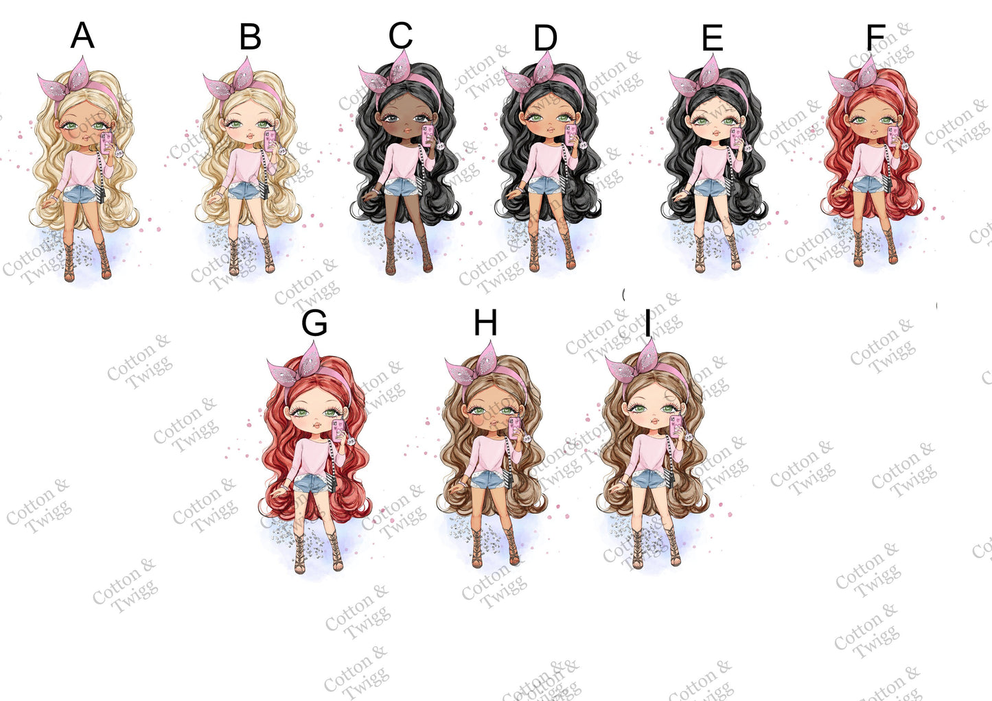 Personalised Girls Fashion Teenager Water Bottle