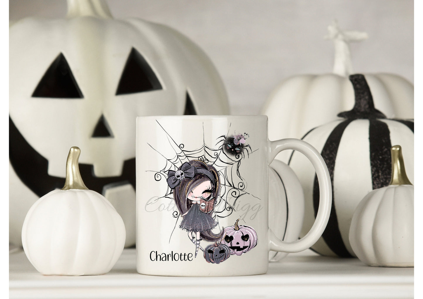 Personalised Halloween Movie Mug | Halloween Coffee Cup | Autumn Gift | Halloween Gift For Her | Halloween Home Decor | Halloween UK