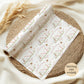 Rolled pink fairy personalised 1st birthday wrapping paper UK