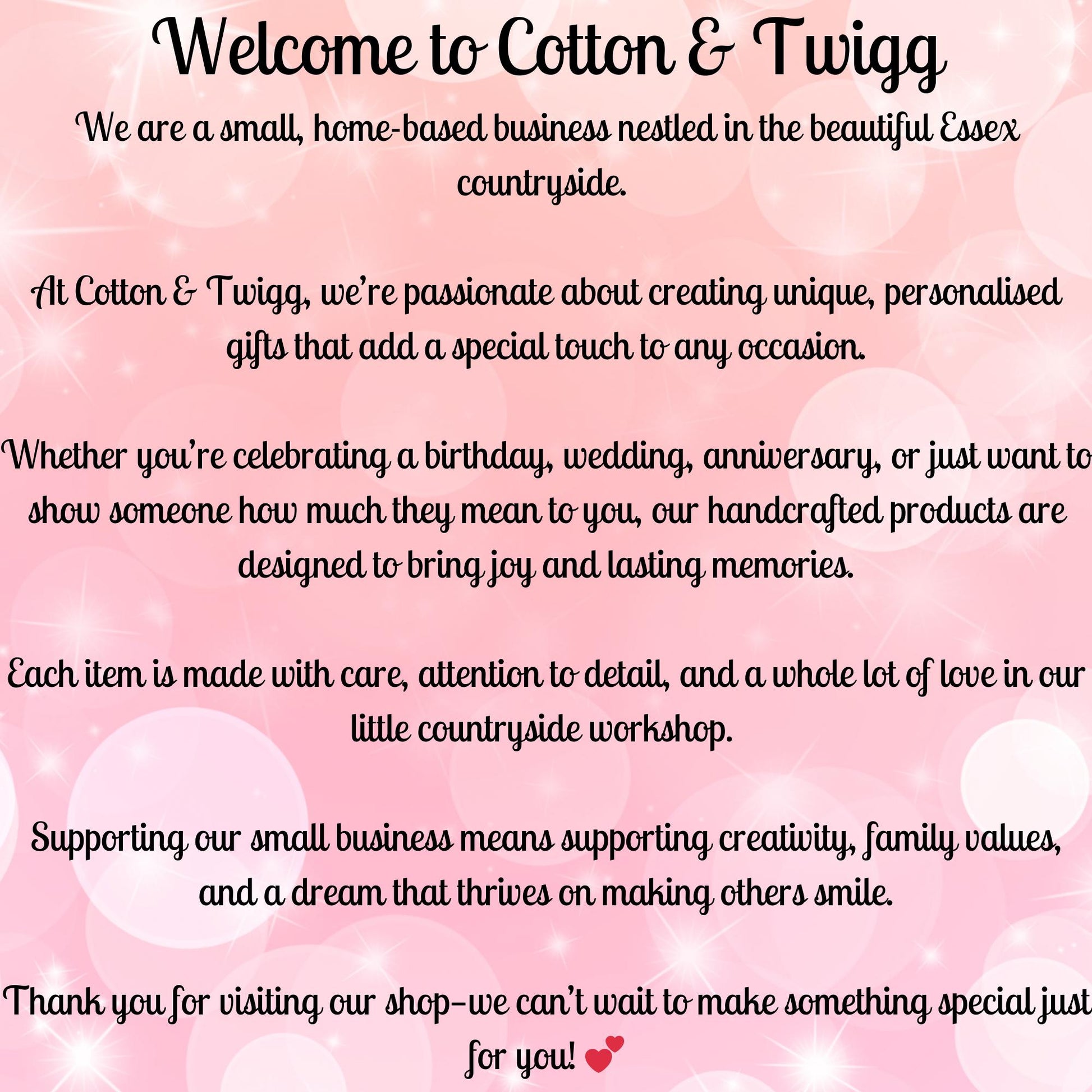 Welcome to cotton & twigg
