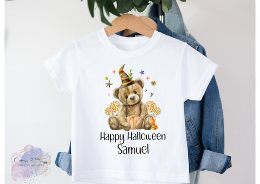 Personalised Childrens Halloween T-Shirt