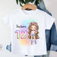 Personalised Girls Birthday T-Shirt - Children's Birthday Top