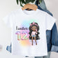 Personalised Girls Birthday T-Shirt - Children's Birthday Top