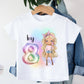 Personalised Girls Birthday T-Shirt - Children's Birthday Top