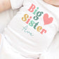 Big Sister T-shirt, Big Sister Pregnancy announcement, Big Sister Top, Sibling T shirt, Im going To Be A Big Sister, Promoted To Big Sister