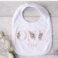 Personalised When I Wake Up I Will Be One Sleepsuit, Personalised Pink  Floral Birthday Babygrow, Girls Birthday Sleepsuit
