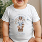 Safari Balloon First Birthday Baby Set