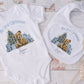 Blue Teddy Bear Baby's First Christmas Sleepsuit, Vest & Bib
