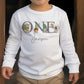 Personalised Kids Safari Birthday T-Shirt, 1st Birthday Jungle T-Shirt, Safari 1 Vest, First Birthday Long Sleeve T-Shirt for Girls & Boys