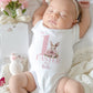 Bunny First Easter Sleepsuit for Girls