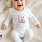 Bunny First Easter Sleepsuit for Girls