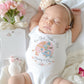 First Mothers Day Vest, Our First Mothers Day Romper Suit, Baby Girls 1st Mothers Day Outfit, Mothers Day Sleepsuit, Personalised Babygrow