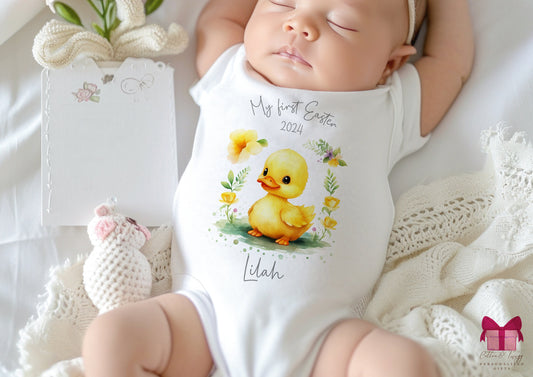 First Easter Babygrow and Sleepsuit