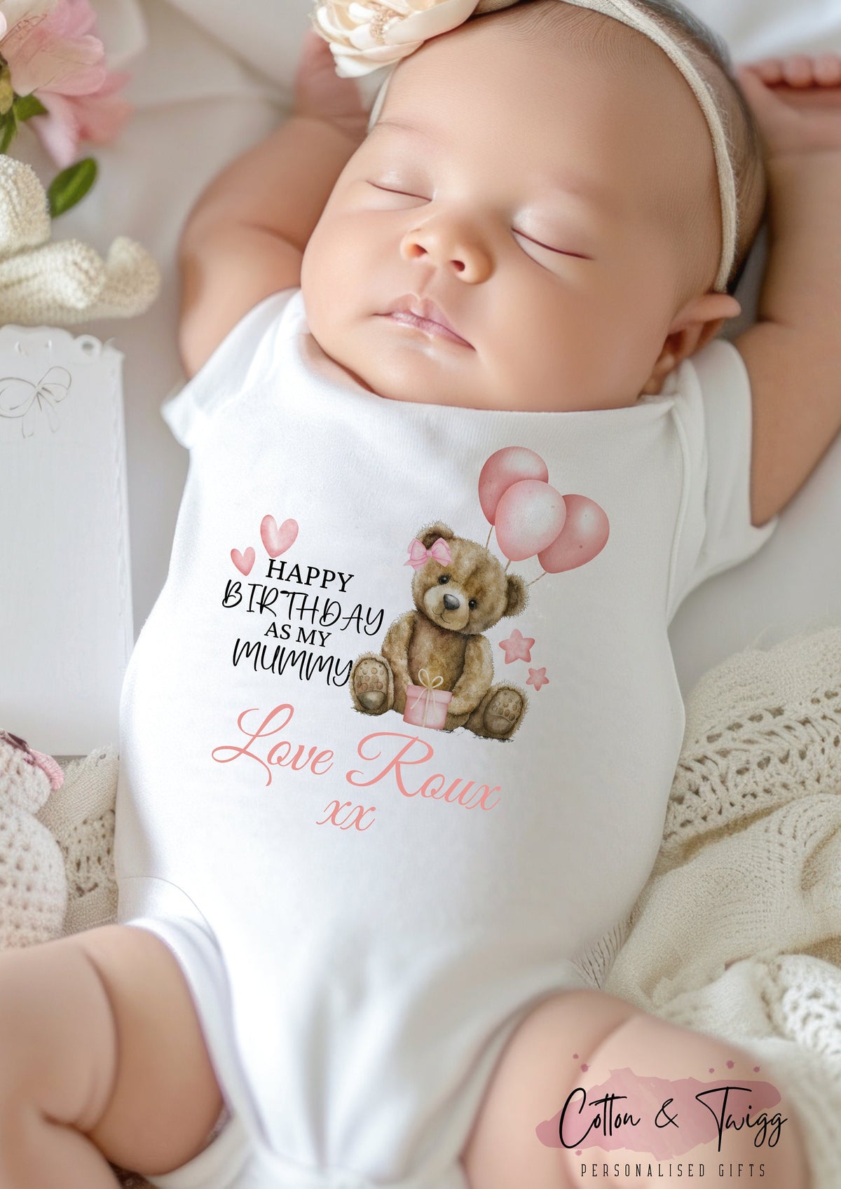 Mummy's First Birthday Vest