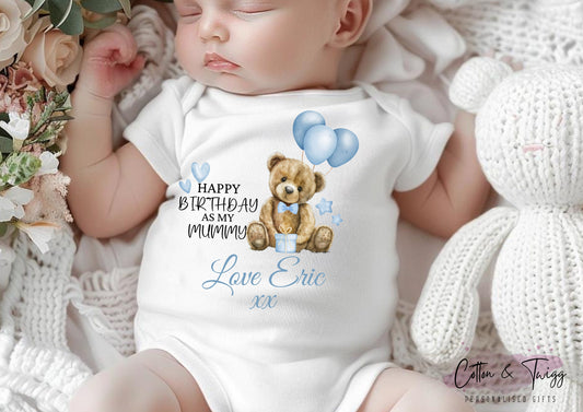First Birthday Vest for Mummy