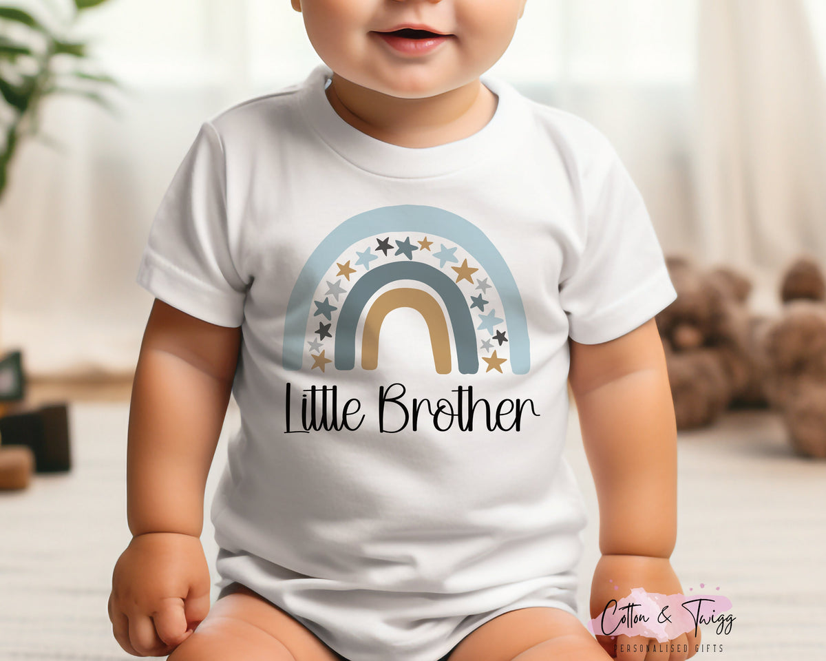 Brother Matching T-shirt, Vest and Sleepsuit