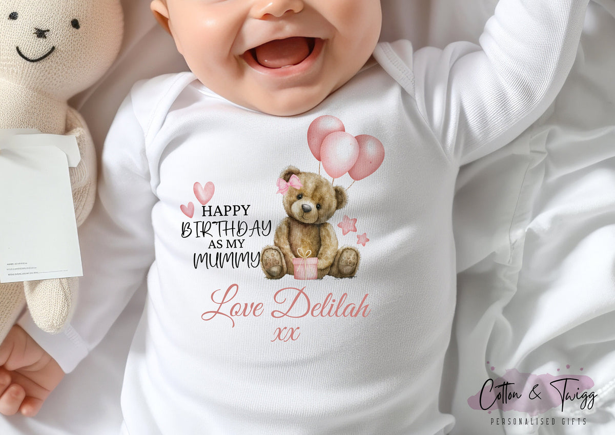 Mummy's First Birthday Vest