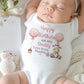 Cow Daddy Birthday Babygrow