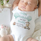 Cow Print Daddy Birthday Sleepsuit