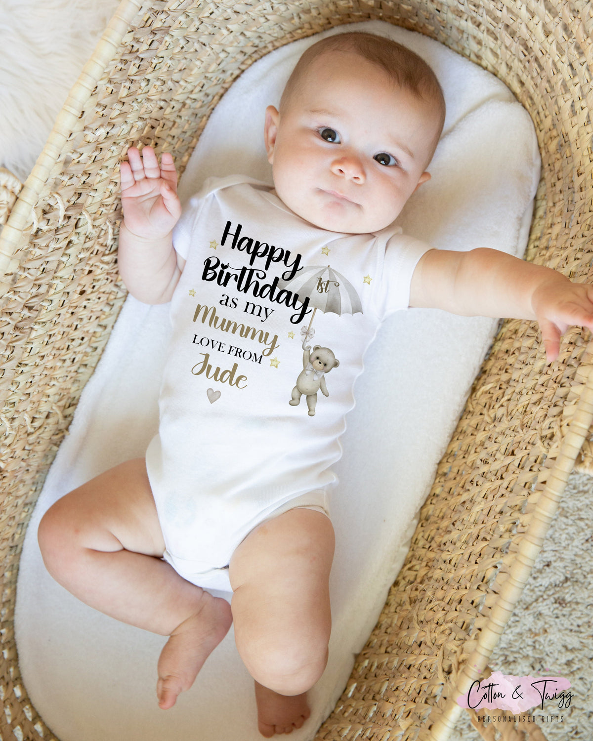 Mummy Birthday Sleepsuit