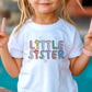 Colourful Big Sister T-shirt