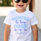 Big Cousin Announcement Vest for Boys