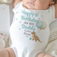 Dinosaur Daddy Birthday Babygrow