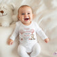 Cow Print Daddy Birthday Sleepsuit
