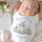 Sage & White Pumpkins My First Halloween – Personalised Sleepsuit, Vest & Bib