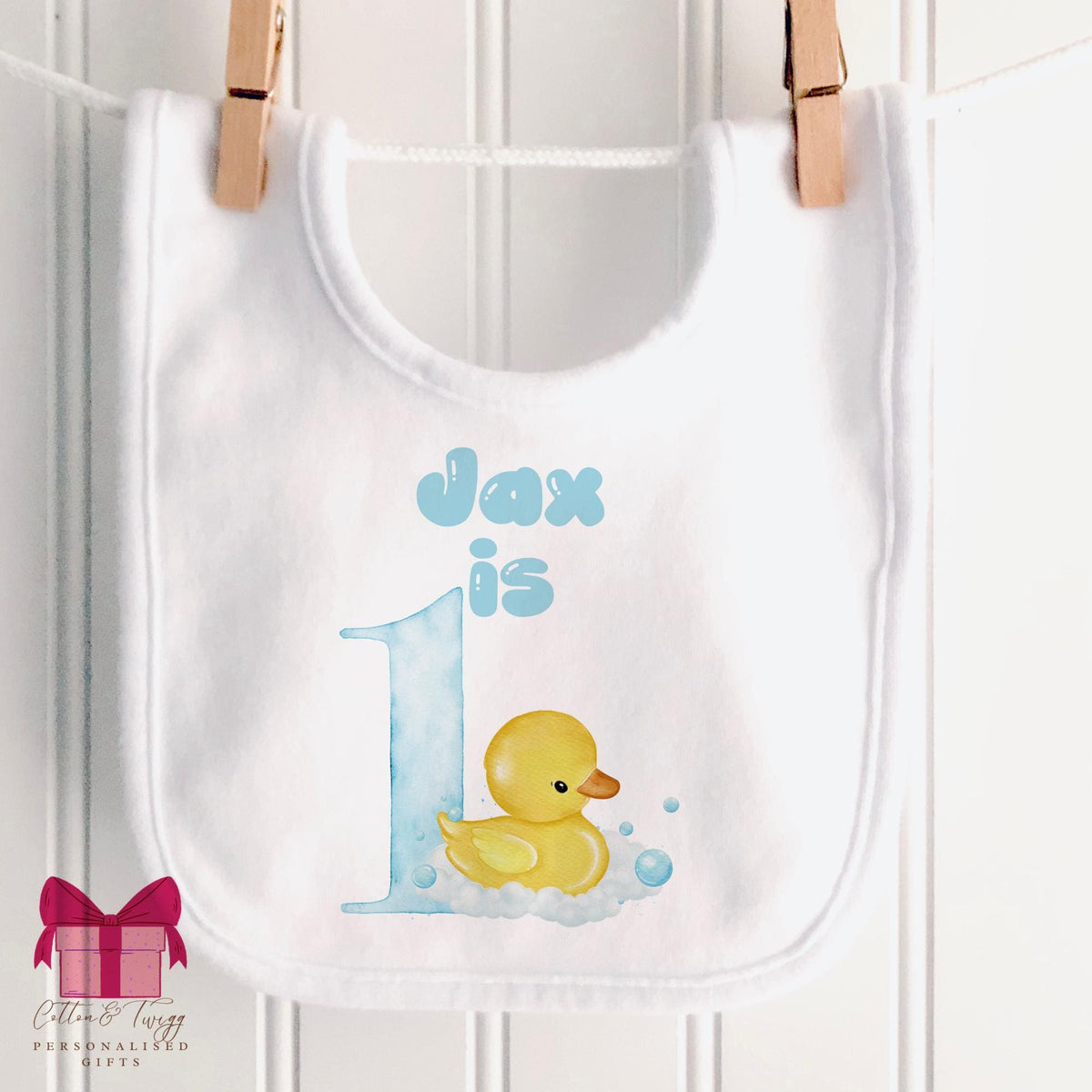 Duck First Birthday Long Sleeve Top
