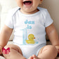 Duck First Birthday Long Sleeve Top