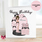 Glam Girl Pink & Black 30th Birthday Card for Her – Cotton and Twigg