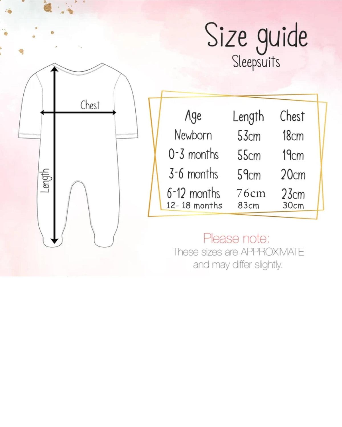 Giraffe Rainbow Mummy Birthday Sleepsuit