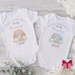Giraffe Rainbow Mummy Birthday Sleepsuit