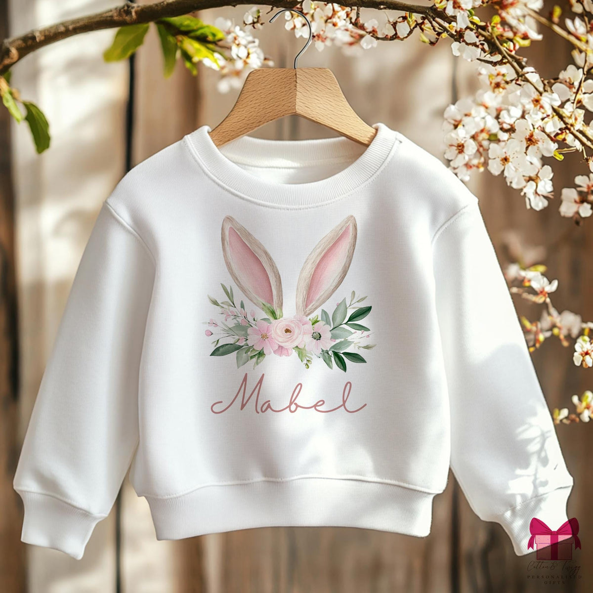 Bunny Easter Sweatshirt for Girls