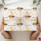 Kids digger birthday wrapping paper