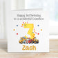 Digger & Trucks Any Age Birthday Card for Boys – photo 3