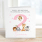 Safari Animals Any Age Birthday Card for Boys or Girls – photo 6