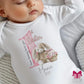 Bunny First Easter Babygrow for Girls