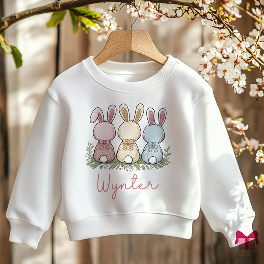 Easter Bunny Jumper for Girls