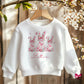 White Bunny Easter Sweatshirt