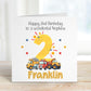 Digger & Trucks Any Age Birthday Card for Boys – Cotton and Twigg