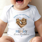 Blue Bear Hug Mummy Birthday T-shirt