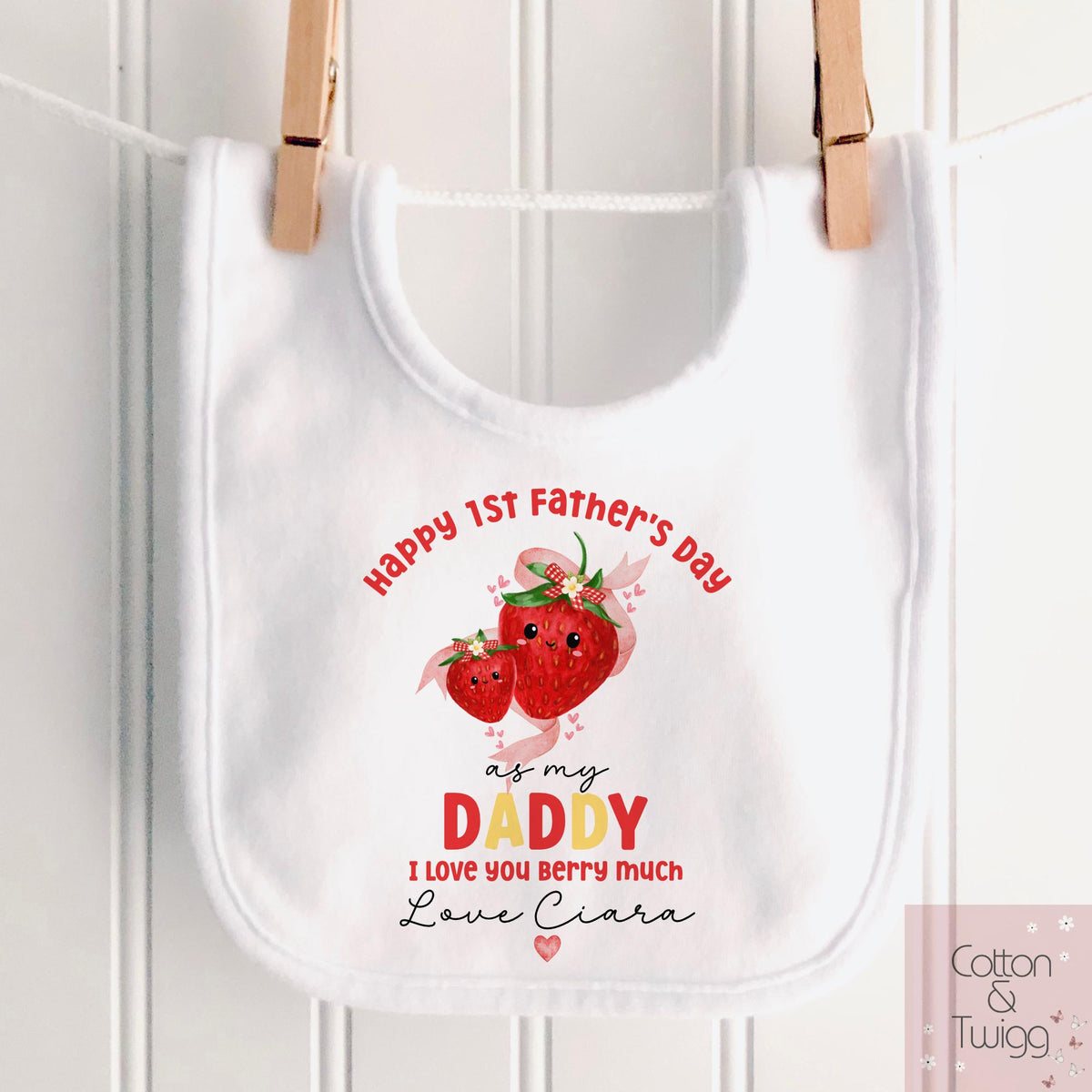 Strawberry Father's Day T-shirt