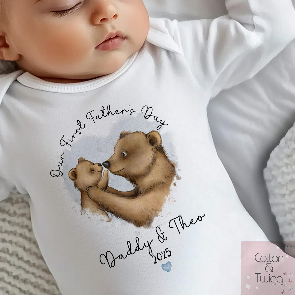 Our First Father's Day Babygrow
