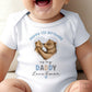 Daddy Birthday Babygrow and Vest