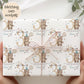 Boys party teddy birthday wrapping paper