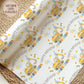 Kids yellow digger birthday wrapping paper