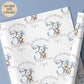 Boys illustrated 2nd birthday wrapping paper